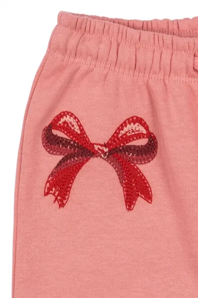 Detské tepláky Konges Sløjd LOU BOW SWEAT PANTS OCS