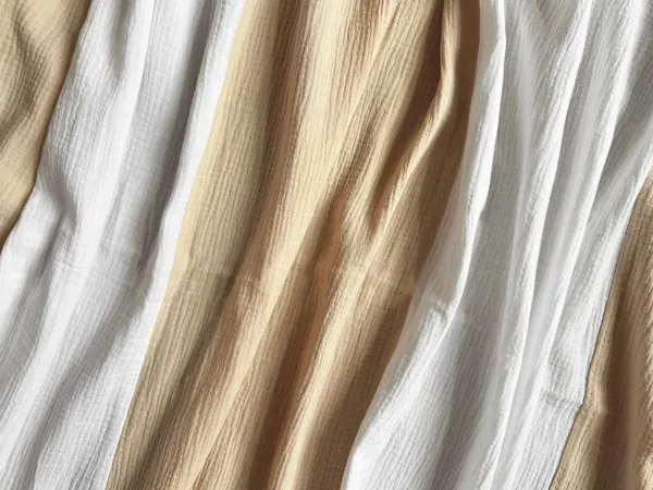 Mušelínová strieška na domčekovú posteľ PRUHOVANÁ Zvoľte farbu: Modrá, Zvoľte rozmer: 320 cm
