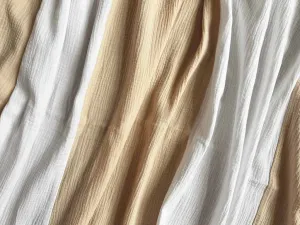 Mušelínová strieška na domčekovú posteľ PRUHOVANÁ Zvoľte farbu: Modrá, Zvoľte rozmer: 320 cm