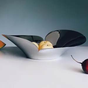 Nerezová misa Bloom Botanica, 50 cm - Georg Jensen