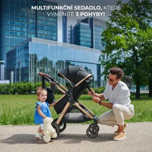 Kočík Kinderkraft Esme Pro 3v1 Farba: Moonlight Grey