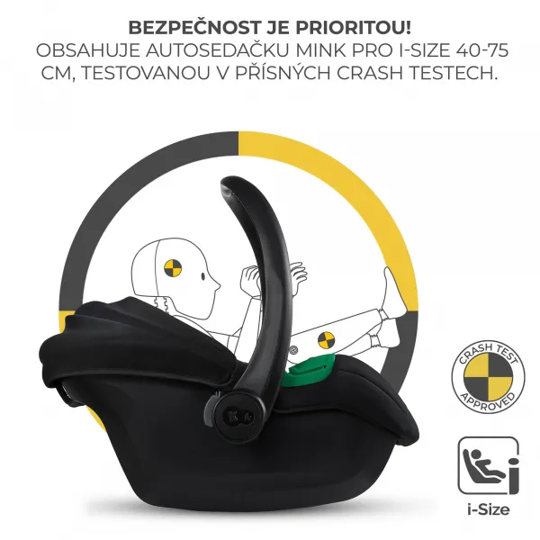 Kočík Kinderkraft Esme Pro 3v1 Farba: Moonlight Grey