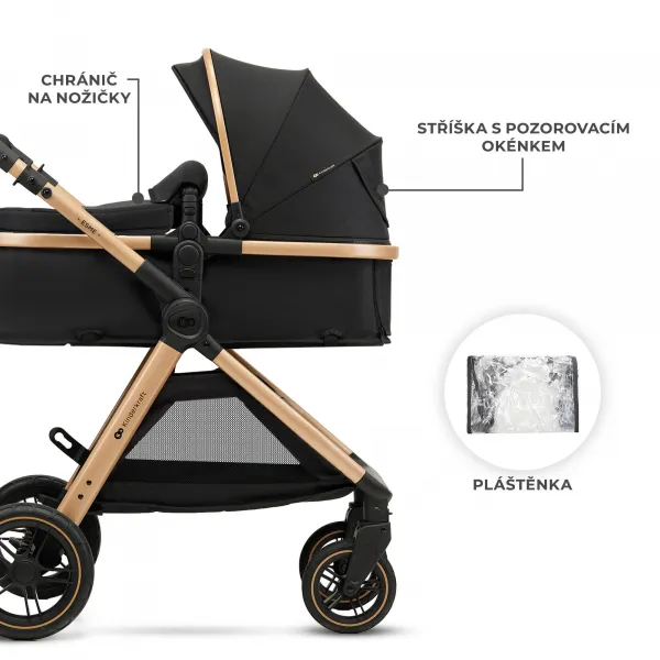 Kočík Kinderkraft Esme Pro 3v1 Farba: Moonlight Grey