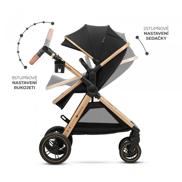 Kočík Kinderkraft Esme Pro 3v1 Farba: Moonlight Grey