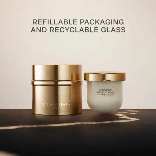 La Prairie Pure Gold Radiance Cream luxusný krém s vyživujúcim účinkom refill 50 ml