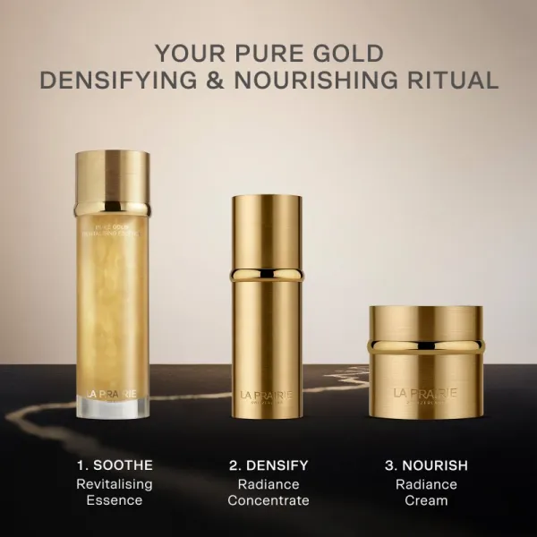 La Prairie Pure Gold Radiance Cream luxusný krém s vyživujúcim účinkom refill 50 ml