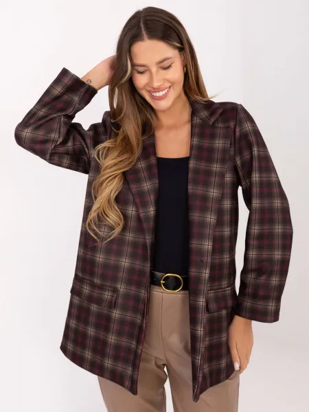 Blazer-IT-MA-21739.16P-dark brown
