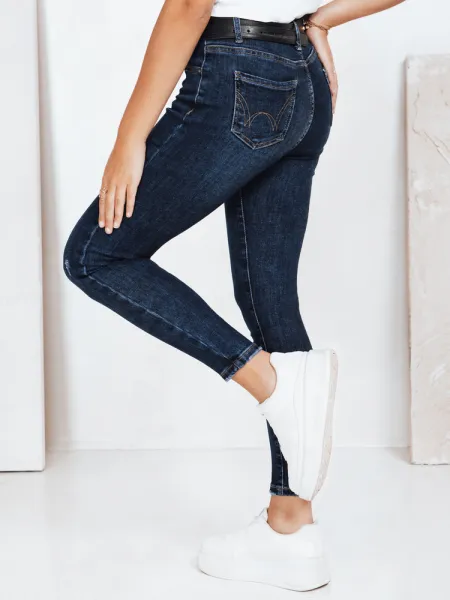 Dámske skinny rifle granátové