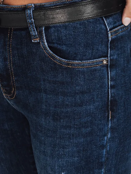 Dámske skinny rifle granátové