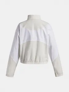 Under Armour UA Rival Woven Jacket-WHT - Girls