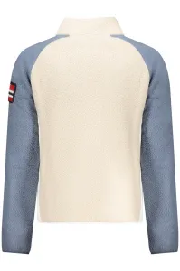 NORWAY 1963 MEN'S BEIGE ZIP-UP SWEATSHIRT