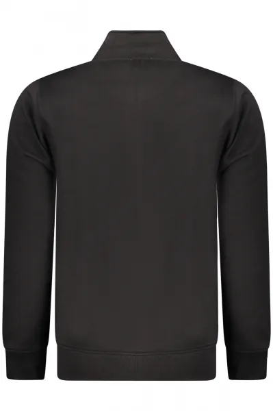 RIFLE MEN'S BLACK ZIP-UP SWEATSHIRT