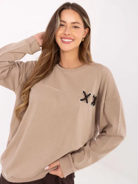 Sweatshirt-RV-BL-A941.58-dark beige