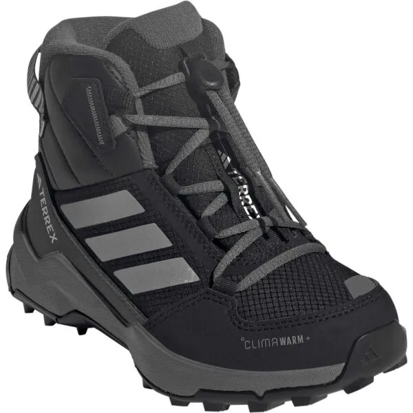 adidas TERREX AX4R CW+ MID K Detská zateplená obuv, čierna, veľkosť 38