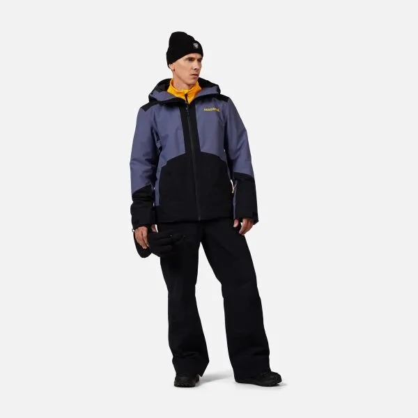 Rossignol ROCHRUN INSULATED JKT Pánska lyžiarska bunda, tmavo modrá, veľkosť