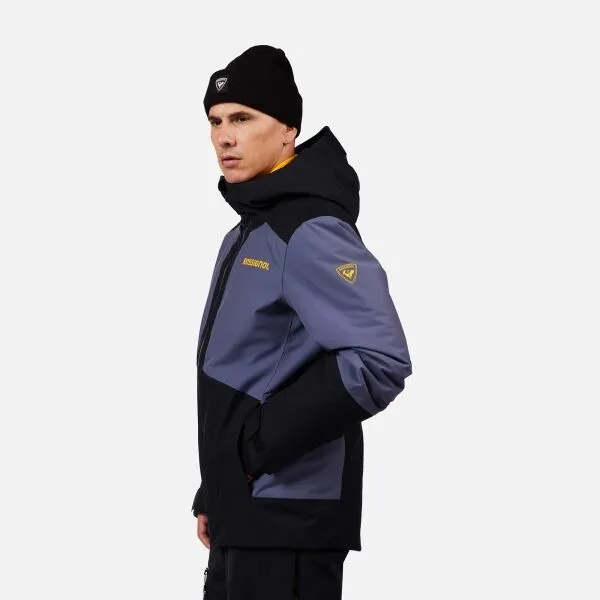 Rossignol ROCHRUN INSULATED JKT Pánska lyžiarska bunda, tmavo modrá, veľkosť