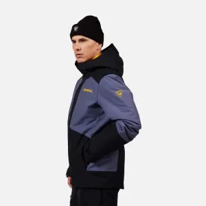 Rossignol ROCHRUN INSULATED JKT Pánska lyžiarska bunda, tmavo modrá, veľkosť