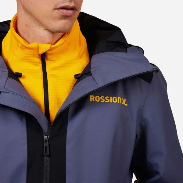 Rossignol ROCHRUN INSULATED JKT Pánska lyžiarska bunda, tmavo modrá, veľkosť