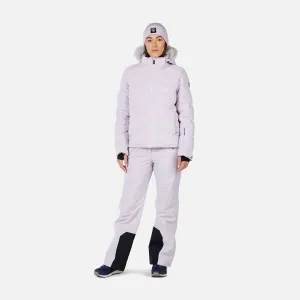 Rossignol W STACI INSULATED JKT Dámska lyžiarska bunda, fialová, veľkosť