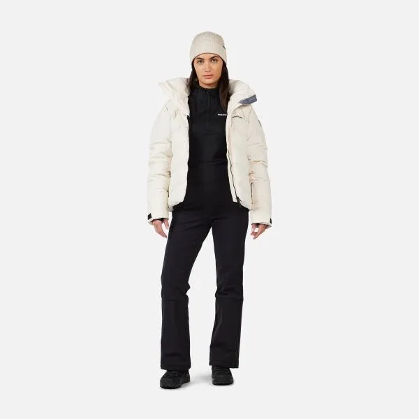 Rossignol W SKI SOFTSHELL PANT Dámske lyžiarske nohavice, čierna, veľkosť