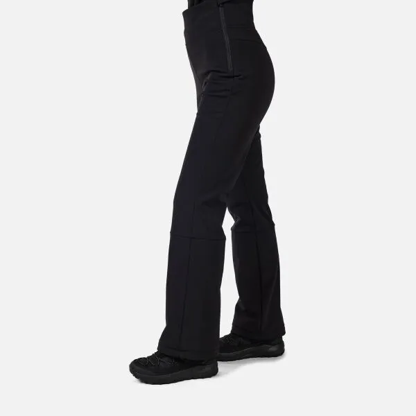 Rossignol W SKI SOFTSHELL PANT Dámske lyžiarske nohavice, čierna, veľkosť