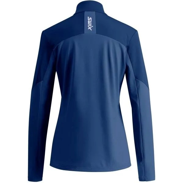 Swix INFINITY LIGHT HALF ZIP W Dámska funkčná mikina, modrá, veľkosť