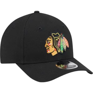 New Era CHICAGO BLACKHAWKS NHL TEAM 9FORTY Šiltovka, čierna, veľkosť UNI