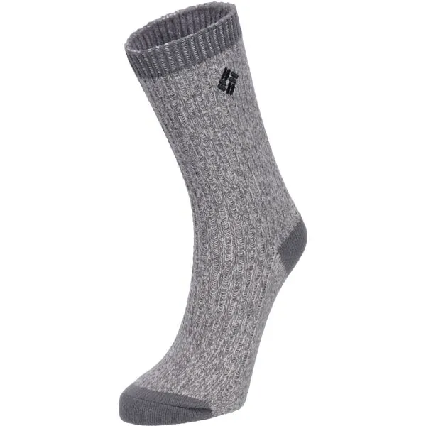 Columbia 2PP SUPER SOFT MICRO POLY MARL RIB CREW Dámske ponožky, fialová, veľkosť
