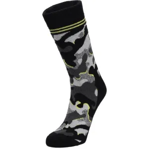Columbia 2PP CAMOUFLAGE THERMAL CREW Pánske ponožky, čierna, veľkosť