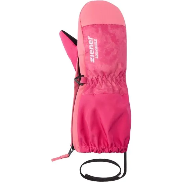 Detské lyžiarske rukavice ZIENER Levi-Z AS-115007-443-Pink
