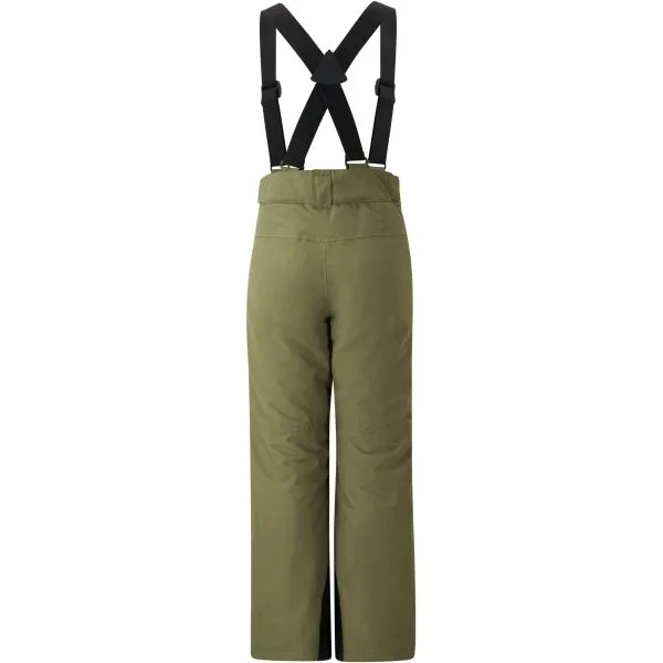 Ziener AXI-Z Detské lyžiarske nohavice, khaki, veľkosť
