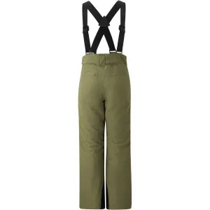 Ziener AXI-Z Detské lyžiarske nohavice, khaki, veľkosť