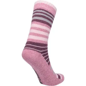 Columbia 2PP MOISTURE CONTROL STRIPE CREW Dámske ponožky, ružová, veľkosť