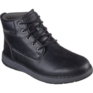 Skechers GARLAN - DENO Pánska zimná obuv, čierna, veľkosť