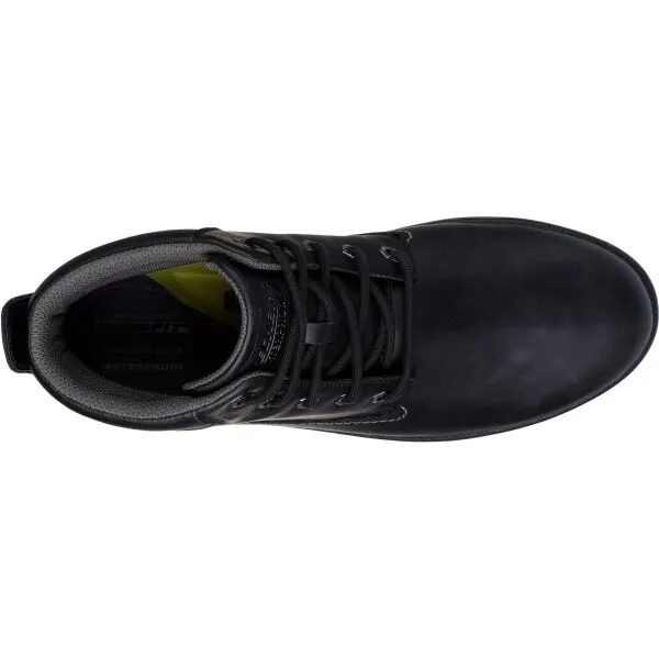 Skechers GARLAN - DENO Pánska zimná obuv, čierna, veľkosť