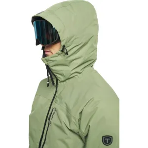 TENSON NISEKO SKI JACKET MEN Pánska lyžiarska bunda, svetlo zelená, veľkosť