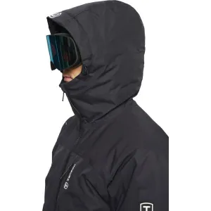 TENSON NISEKO SKI JACKET MEN Pánska lyžiarska bunda, čierna, veľkosť
