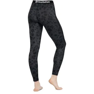 HORSEFEATHERS Termo nohavice Mirra - floral cheetah velikost M