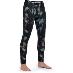 HORSEFEATHERS Termo nohavice Riley - blackout velikost S