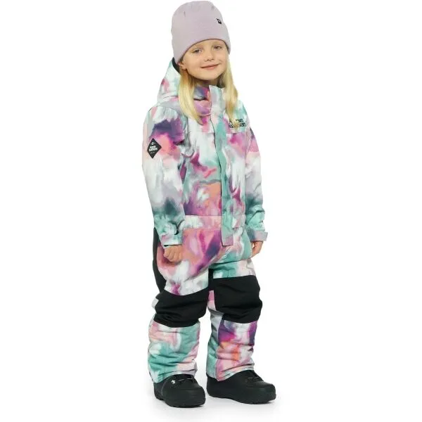 HORSEFEATHERS Detská zimná kombinéza Spirit One Piece - rainbow velikost 5-6