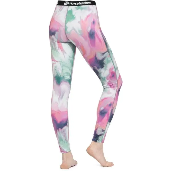 HORSEFEATHERS Termo nohavice Mirra - rainbow velikost L