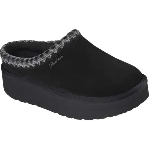 Skechers KEEP COZY - COZY CASCADE Dámske šľapky, čierna, veľkosť