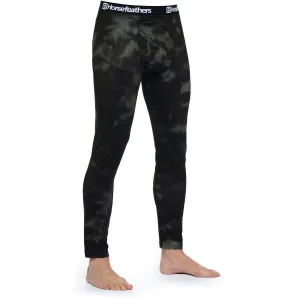 HORSEFEATHERS Termo nohavice Riley - olive tie dye velikost S