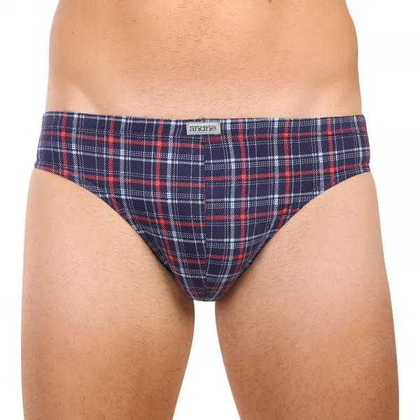 3PACK pánske slipy Andrie viacfarebné (PS 3587) M