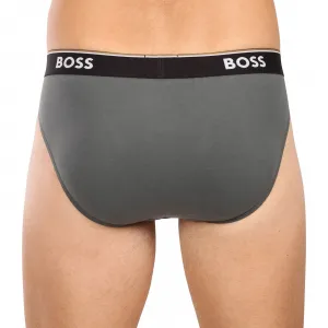 3PACK pánske slipy BOSS viacfarebné (50531681 962) L
