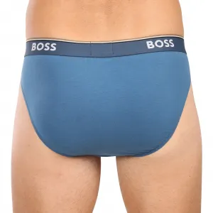 3PACK pánske slipy BOSS viacfarebné (50531681 962) L
