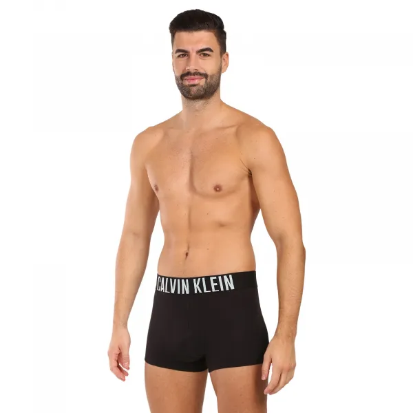 3PACK pánske boxerky Calvin Klein čierne (NB3608A-ZDO) M, trenky