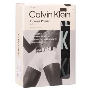3PACK pánske boxerky Calvin Klein čierne (NB3608A-ZDO) M, trenky