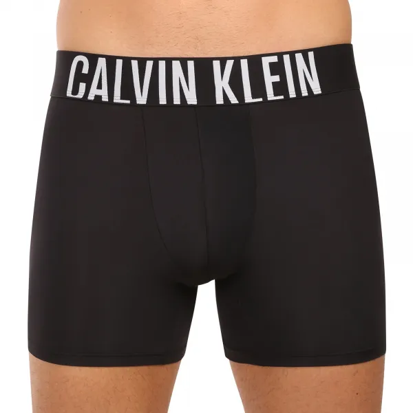 3PACK pánske boxerky Calvin Klein čierne (NB3612A-ZDH) M, trenky