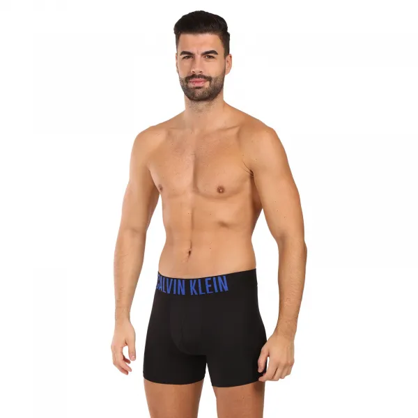 3PACK pánske boxerky Calvin Klein čierne (NB3612A-ZDH) M, trenky